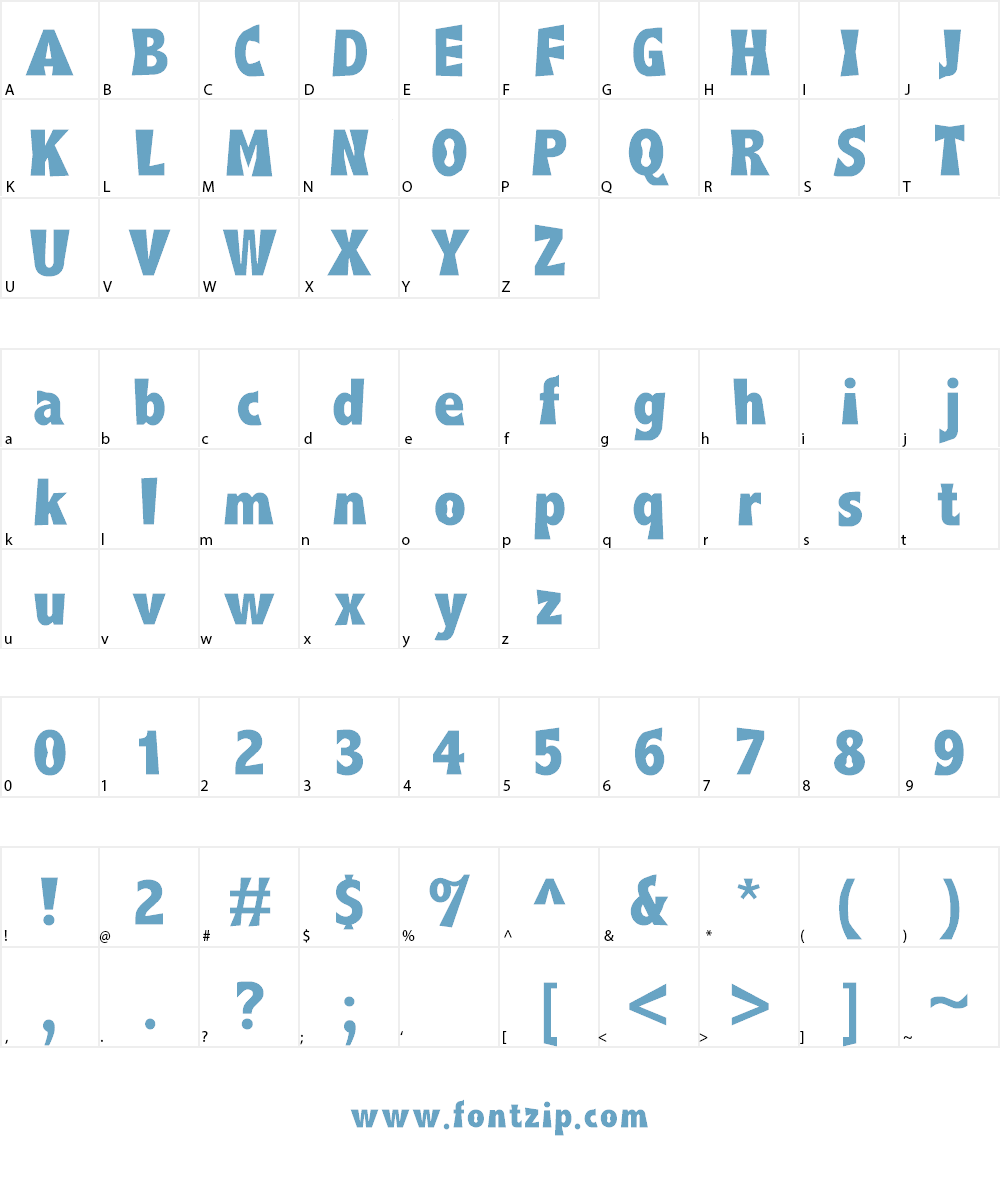 Barn Dress Font Character